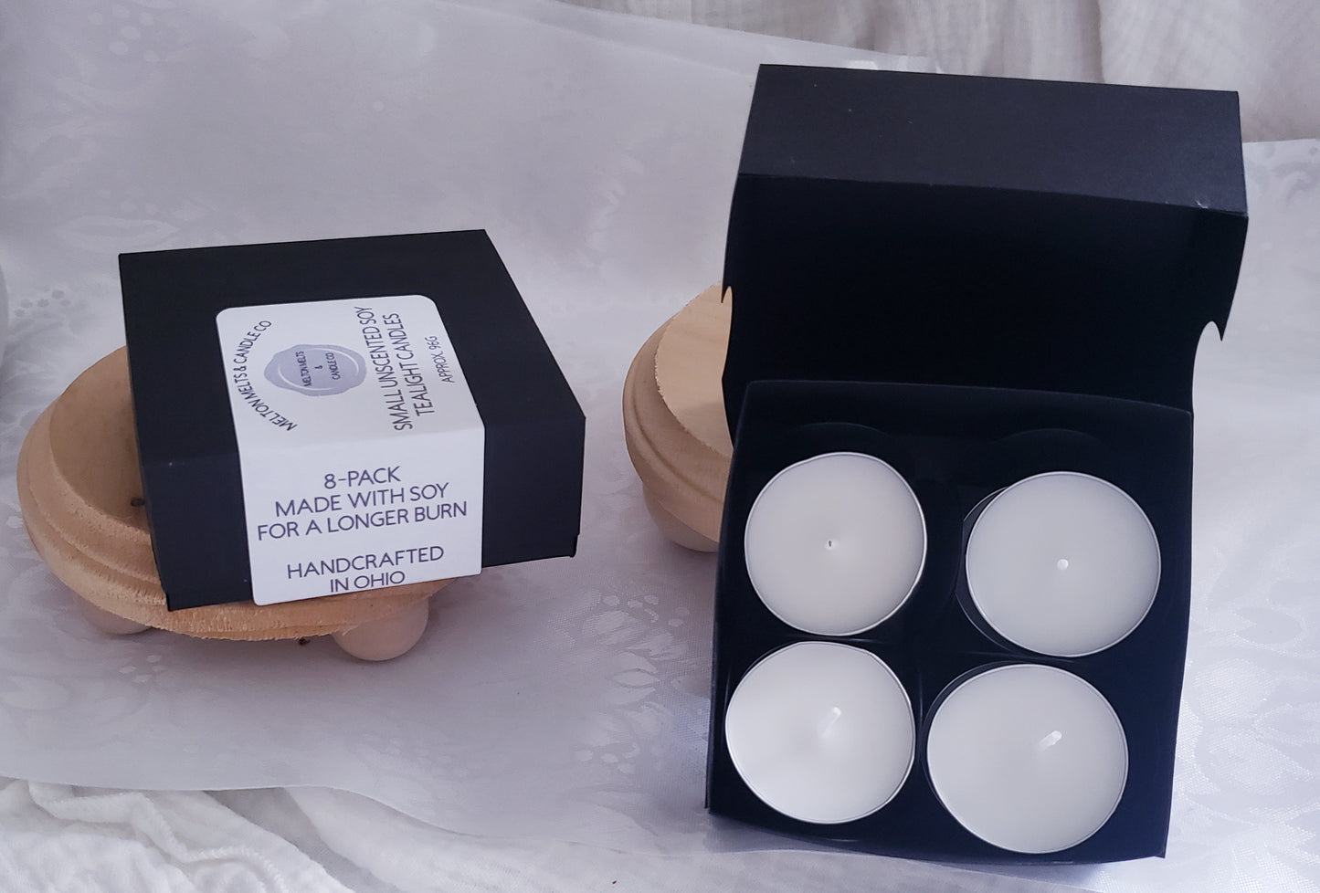 Unscented Soy Tealight Wax Melter Candles