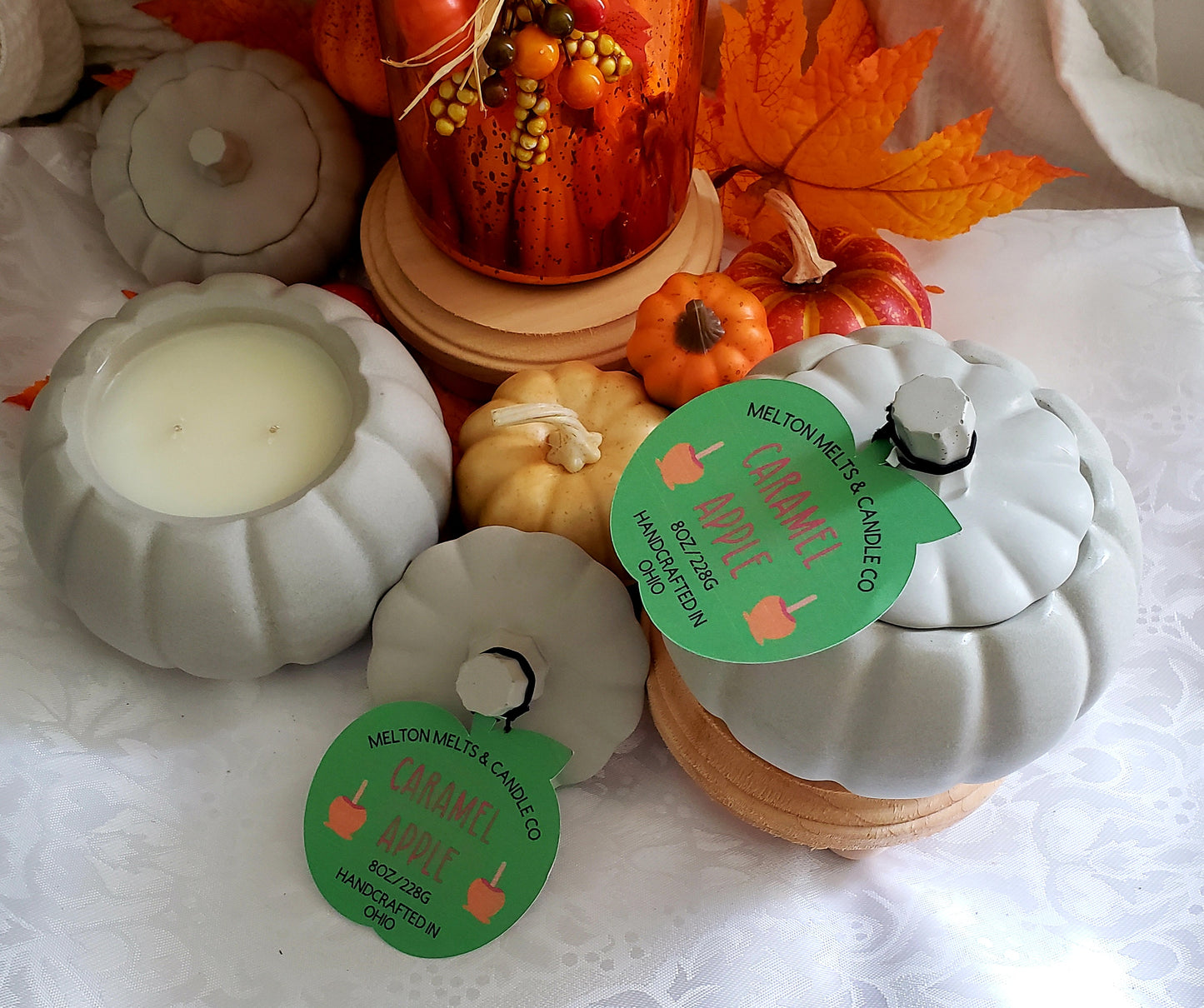 Caramel Apple Pumpkin Candle