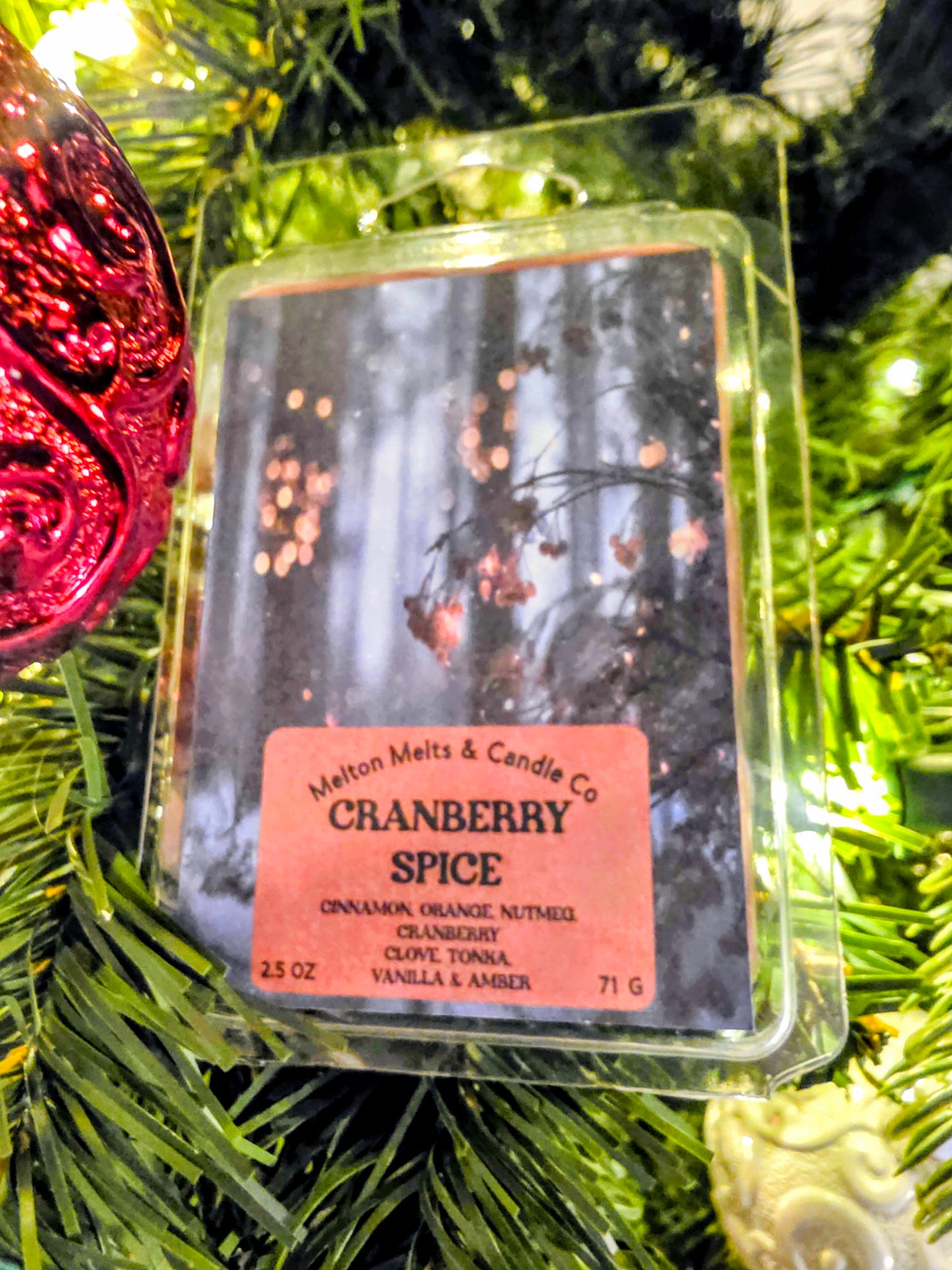 Cranberry Spice Wax Melt