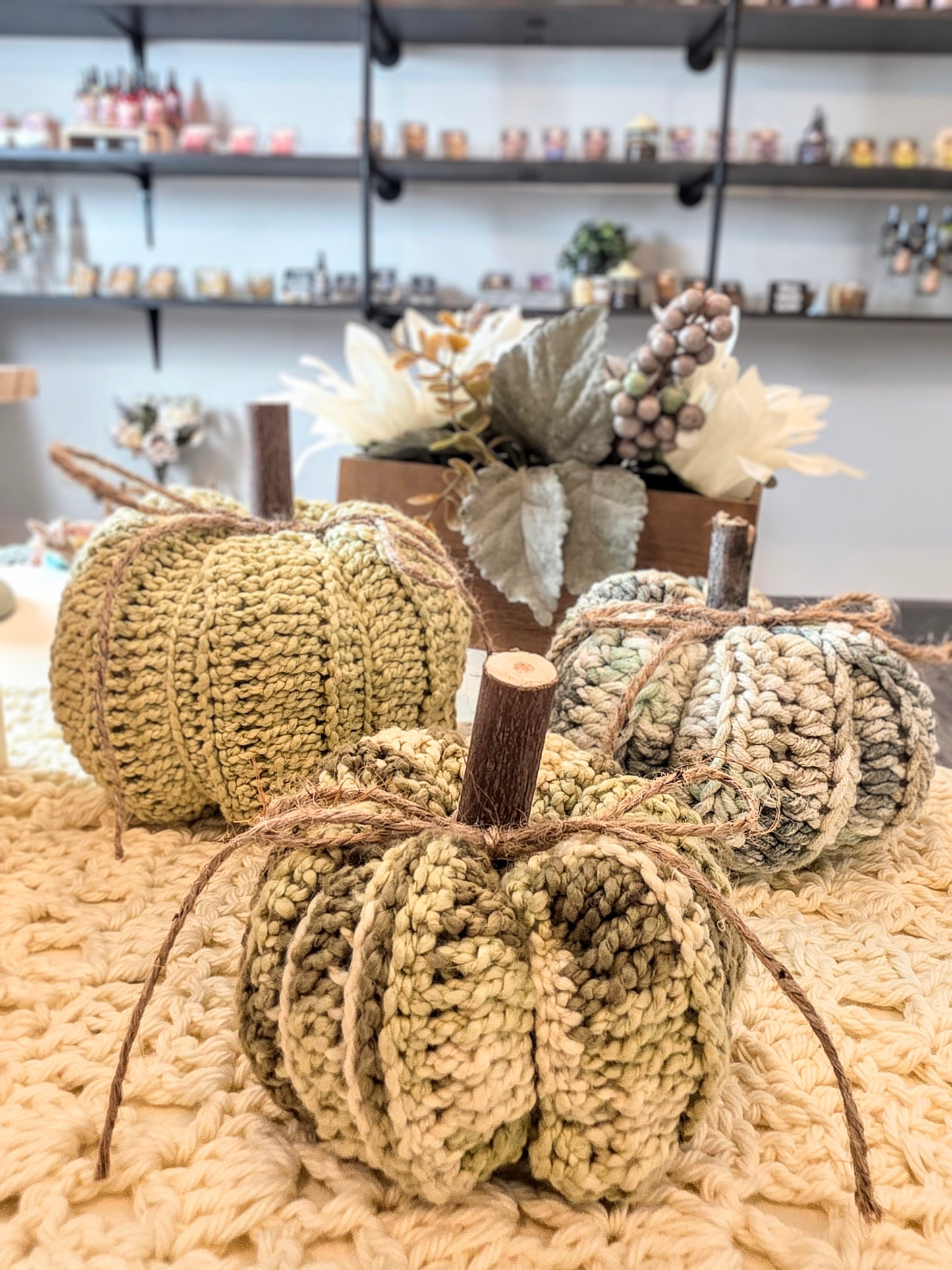 Sage Pumpkin Patch Set