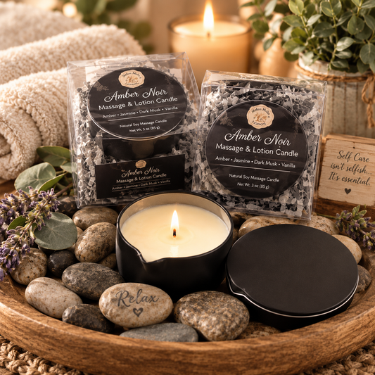 Massage & Lotion Candle